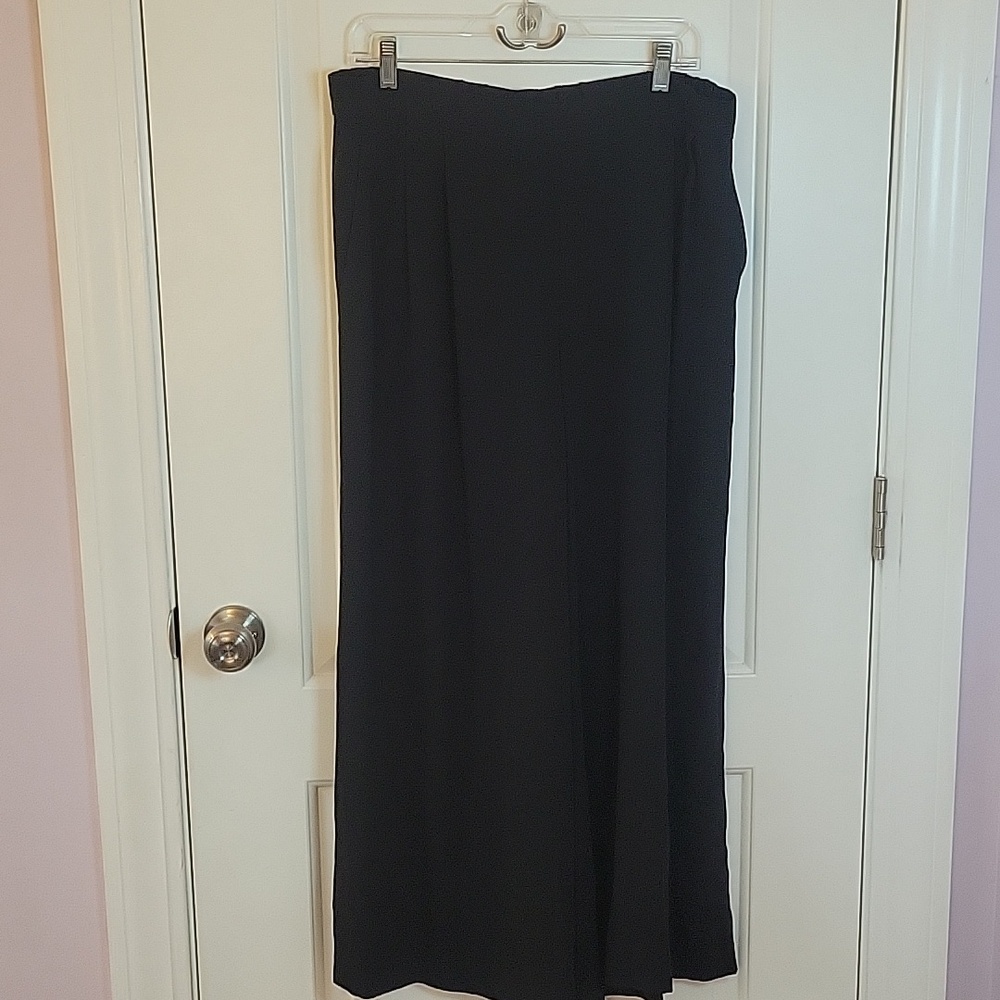Eileen Fisher Silk Wide Leg Pants